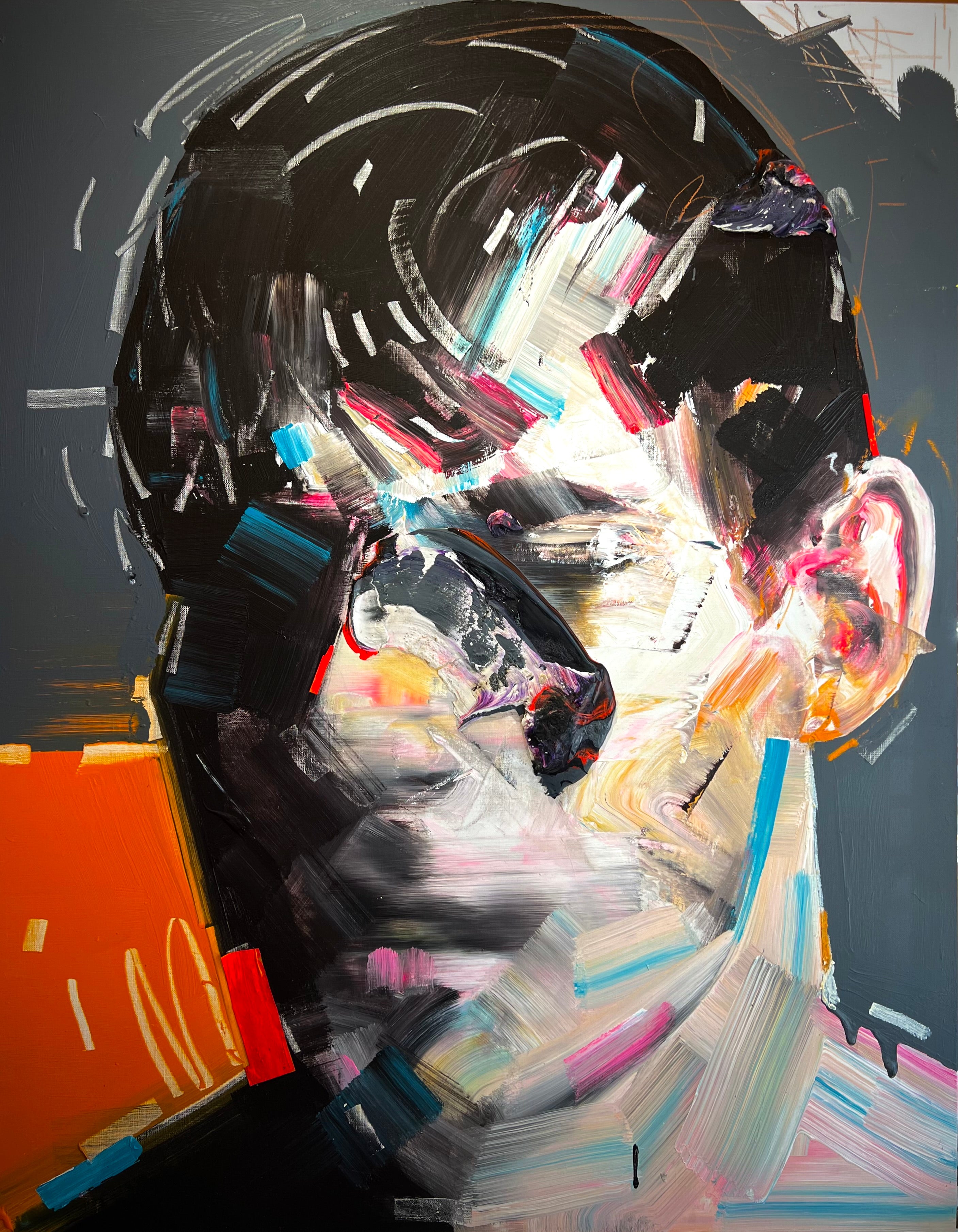 Contemporary man_ 21st century' s Mona Lisa #11 by NOMA現代アート