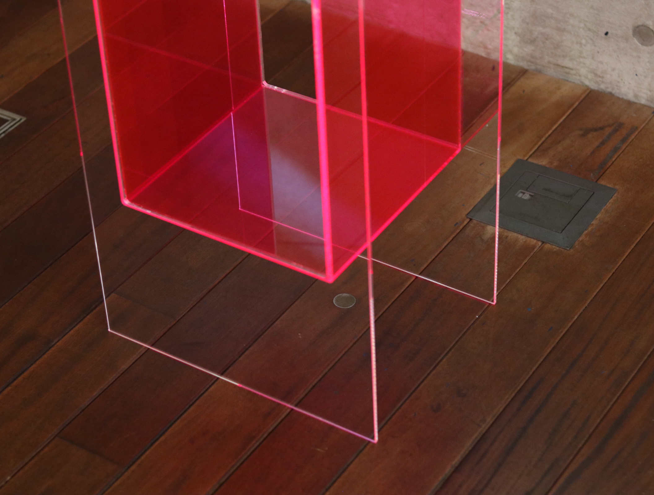 Acrylic shelf