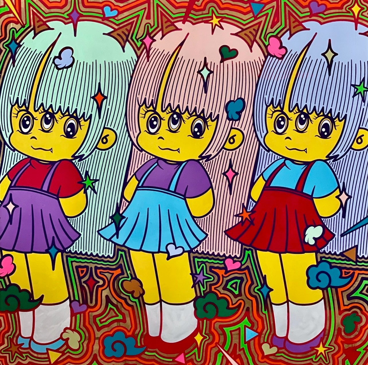 アクリル画。 ゼクストワークス -ZextWorks-