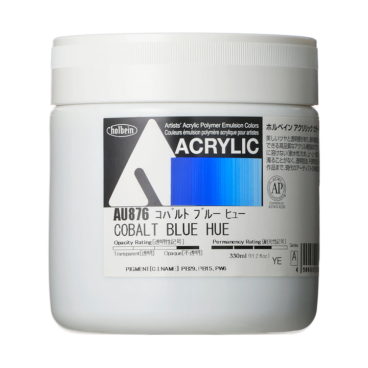 アクリル絵具｜アクリリック カラー[ヘビーボディ]Holbein Artists' Acrylic Polymer Emulsion Colors（330ml）|AU871-AU988