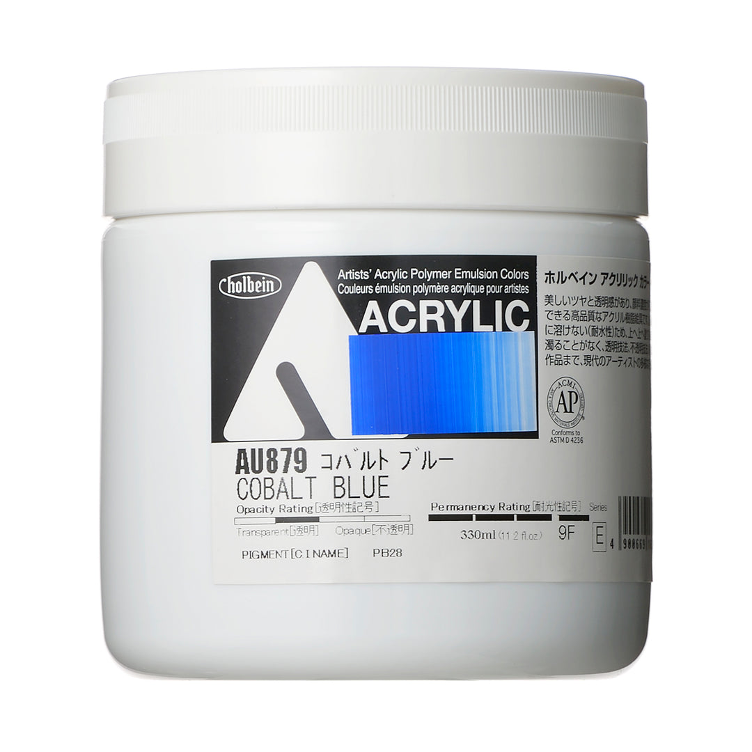 アクリル絵具｜アクリリック カラー[ヘビーボディ]Holbein Artists' Acrylic Polymer Emulsion Colors（330ml）|AU871-AU988