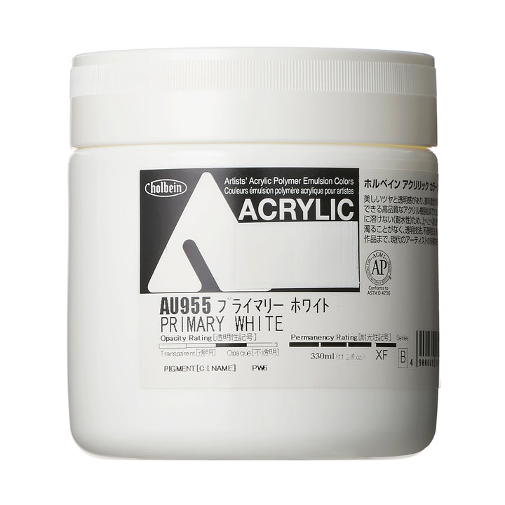 アクリル絵具｜アクリリック カラー[ヘビーボディ]Holbein Artists' Acrylic Polymer Emulsion Colors（330ml）|AU871-AU988