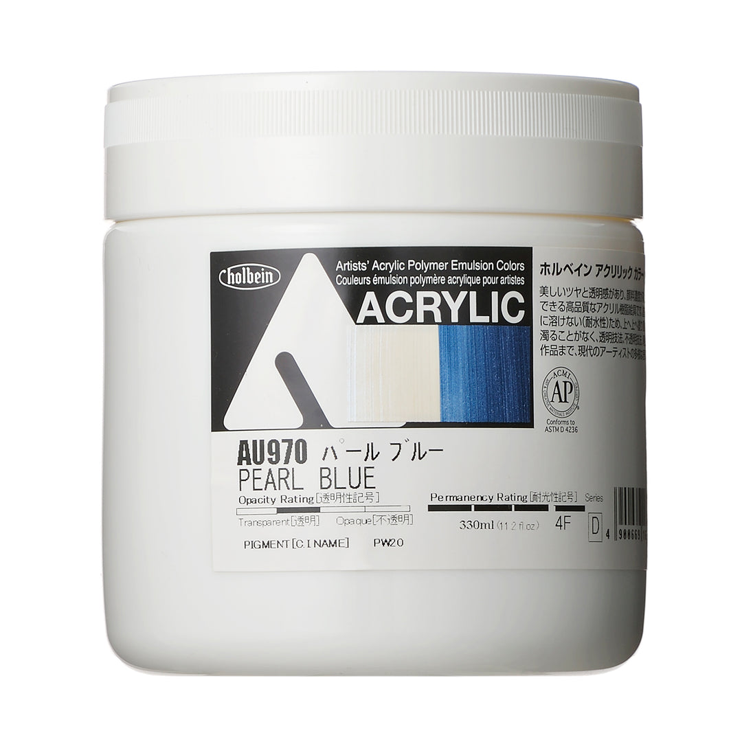 アクリル絵具｜アクリリック カラー[ヘビーボディ]Holbein Artists' Acrylic Polymer Emulsion Colors（330ml）|AU871-AU988