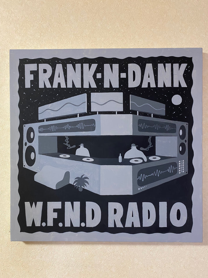 FRANK-N-DANK / W.F.N.D.RADIO  JACKET原画