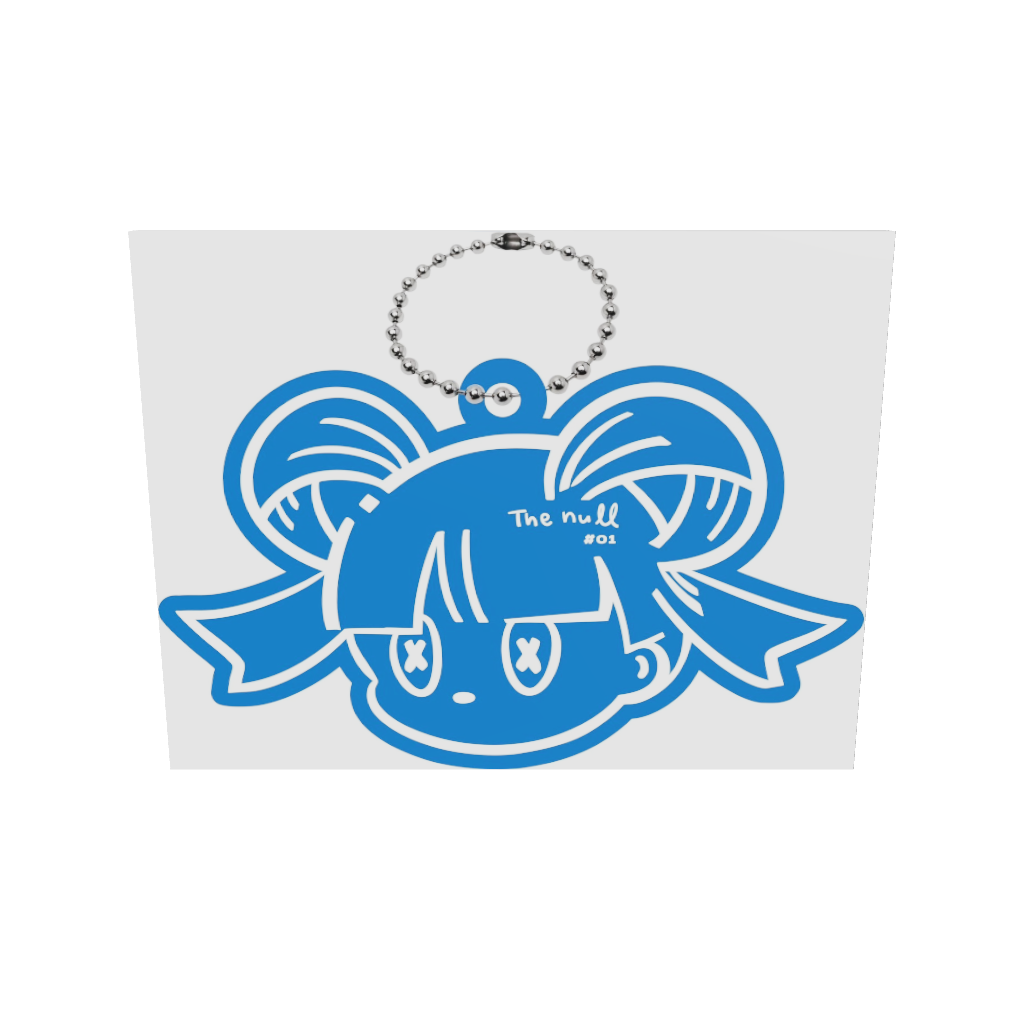 Mass Production series
Extra large acrylic key_Blue #1