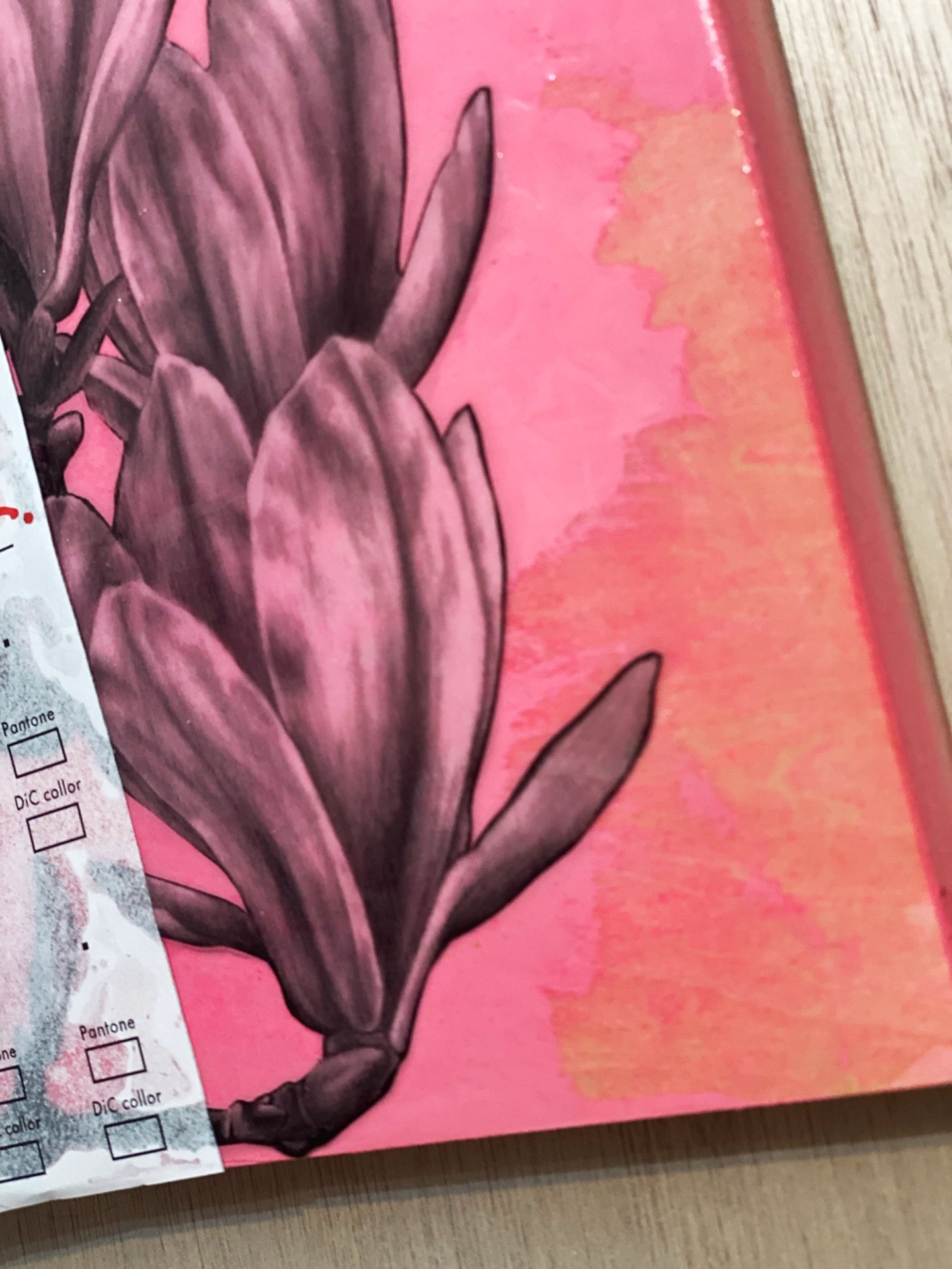 現代アート　オオヤサヤカ　P.P.P.Pink　ピンク　コラージュアート P.P.P.Pink by オオヤサヤカ | 若手作家の作品販売 | 100以上の