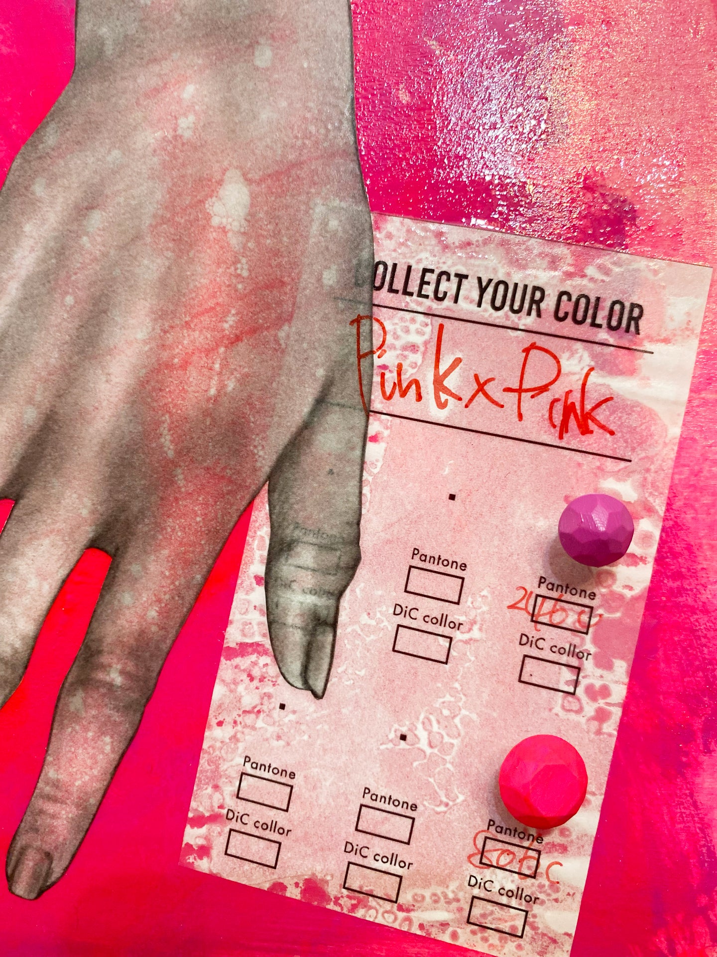 Pink×Pink by オオヤサヤカ | 若手作家の作品販売 | 100以上の