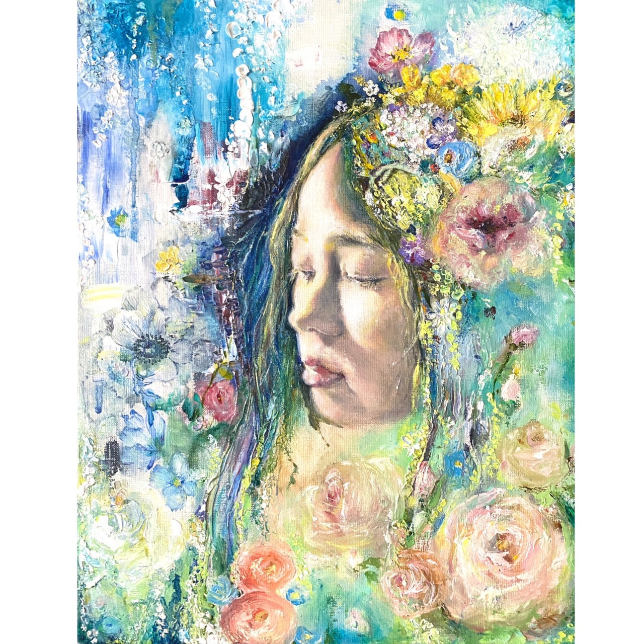 Flowers by 安藤裕子 | 若手作家の作品販売 | 100以上のプライマリー作品 | 有望な作家 | オン... – +ART Online  Store